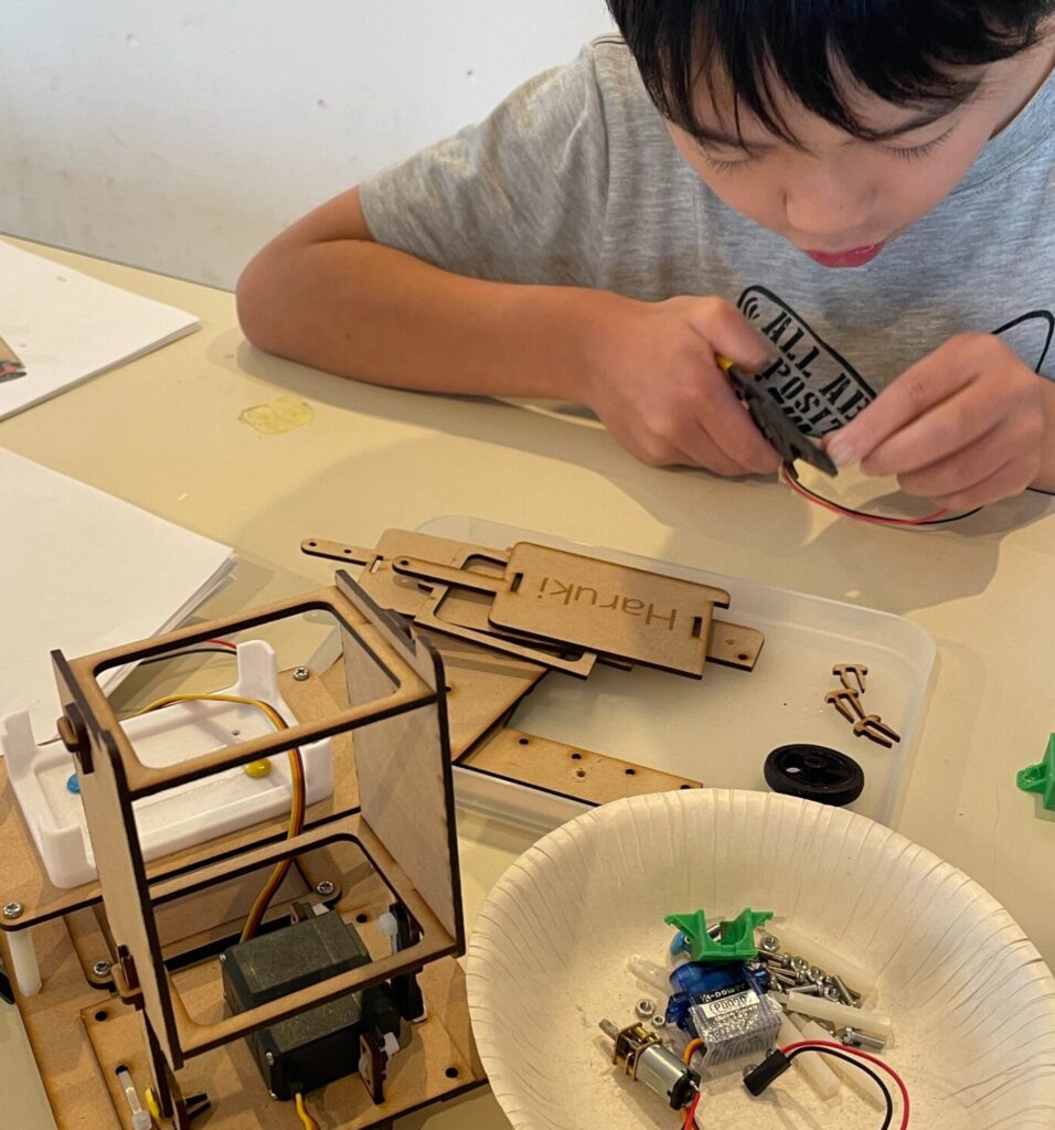 ロボット組立てワークショップ